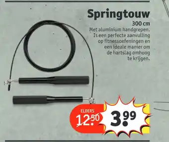 Kruidvat Springtouw 300 cm aanbieding