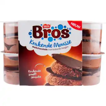 Dekamarkt Nestlé bros krakende mousse aanbieding