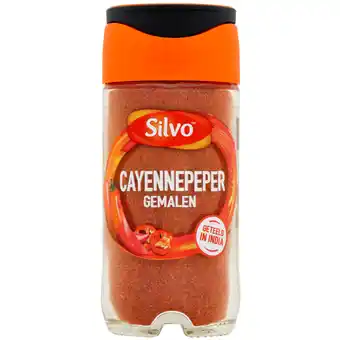 Dekamarkt Silvo cayennepeper gemalen aanbieding
