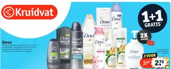 Kruidvat Dove 2x250 ml aanbieding