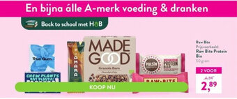 Holland & Barrett Raw bite aanbieding