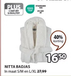 Jysk Nitta badias aanbieding