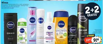 Kruidvat Nivea 4x150 ml aanbieding