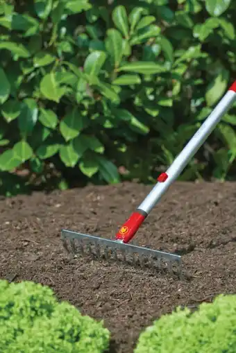 Welkoop Wolf-garten multi-star hark 14 tands dr-m35 - systeemgereedschap - rood aanbieding