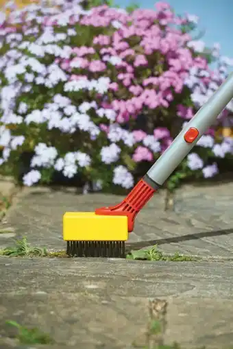 Welkoop Wolf-garten multi-star voegenborstel fb-m - systeemgereedschap - rood aanbieding