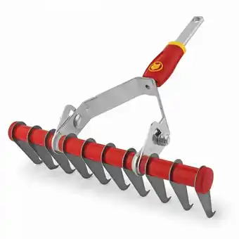 Welkoop Wolf-garten multi-star verticuteerkam ugm3 - systeemgereedschap - rood aanbieding