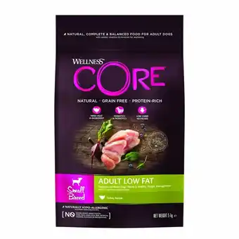 Welkoop Wellness core adult low fat small-breed - hondenvoer - kip 5 kg aanbieding