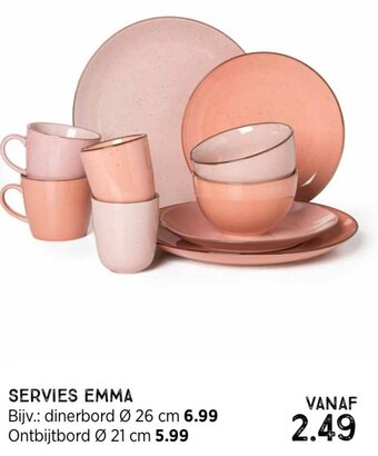 Xenos SERVIES EMMA aanbieding
