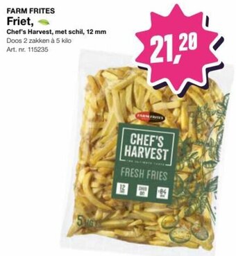 Bidfood FARM FRITES Friet aanbieding