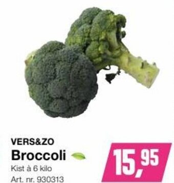 Bidfood VERS&ZO Broccoli 6 kilo aanbieding