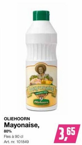 Bidfood OLIEHOORN Mayonaise, 90 cl aanbieding