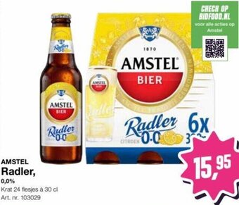 Bidfood AMSTEL Radler, 30 cl aanbieding