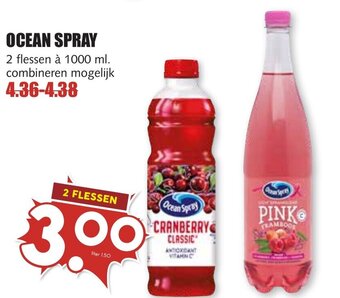 De Boerenschuur OCEAN SPRAY aanbieding