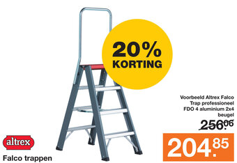 BOUWMAAT Altrex Falco trappen aanbieding