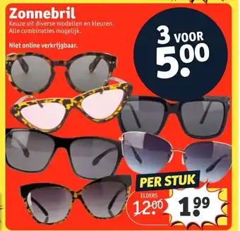 Kruidvat Zonnebril aanbieding