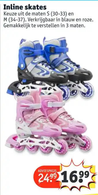 Kruidvat Inline skates aanbieding