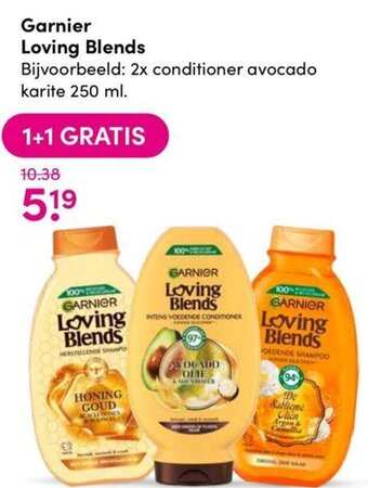 Drogisterij Visser Garnier Loving Blends aanbieding