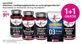 Drogisterij Visser Lucovitaal Vitaminen, voedingssupplementen en verzorgingsproducten aanbieding