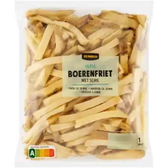 Jumbo Jumbo verse boerenfriet met schil 1kg aanbieding