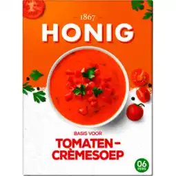 Jumbo Honig maaltijdmix voor tomaten crèmesoep 112g aanbieding