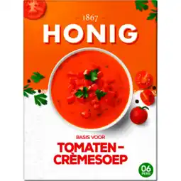 Jumbo Honig maaltijdmix voor tomaten crèmesoep 112g aanbieding