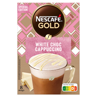 Jumbo Nescafé gold white choc cappuccino 120g aanbieding