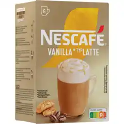 Jumbo Nescafé gold vanilla latte oploskoffie - 6 x 8 zakjes aanbieding