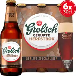 Jumbo Grolsch - gerijpte herfstbok - fles - 6 x 300ml aanbieding
