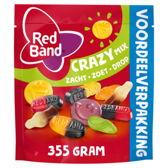 Jumbo Red band snoepmix crazy xl 335g aanbieding