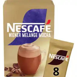 Jumbo Nescafé gold wiener melange mocha oploskoffie - 8 zakjes aanbieding