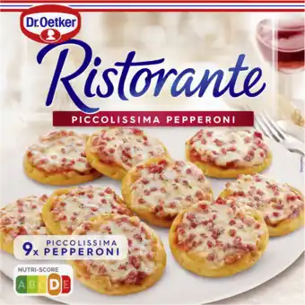 Jumbo Dr. oetker ristorante pizza piccolissima pepperoni 216g aanbieding