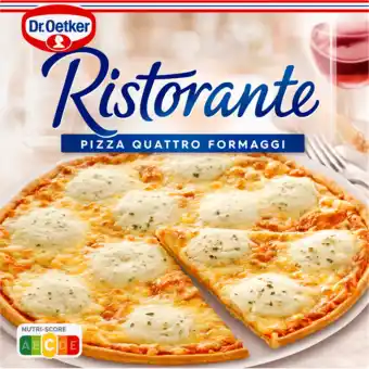 Jumbo Dr. oetker ristorante pizza quattro formaggi 340g aanbieding