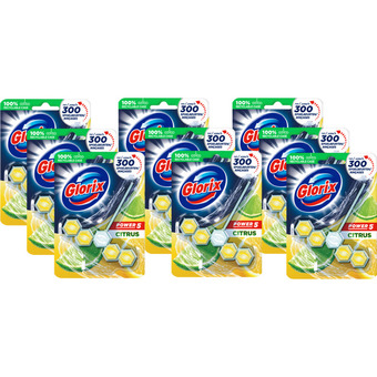 Jumbo Glorix power 5 wc blok citrus 9 x 1 stuk aanbieding