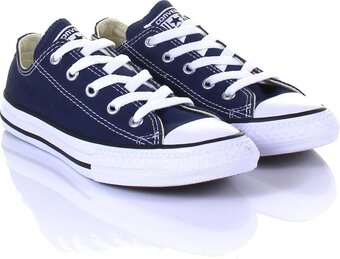 Bol.com Converse chuck taylor all star sneakers laag kinderen - navy - maat 31 aanbieding