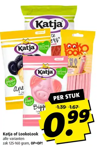 Boni Katja of LookolLook 125-160 gram aanbieding