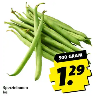 Boni Sperziebonen 500 gram aanbieding