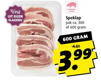 Boni Speklap 600 gram aanbieding