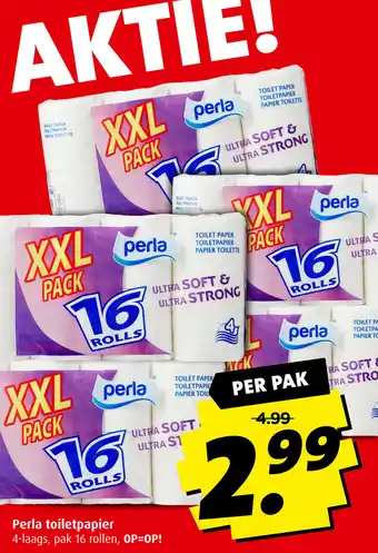 Boni Perla toiletpapier aanbieding