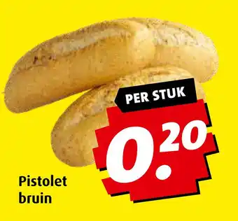 Boni Pistolet bruin aanbieding