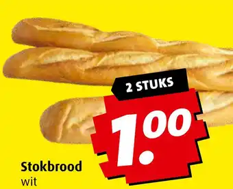 Boni Stokbrood wit aanbieding