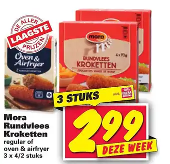 Nettorama Mora Rundvlees Kroketten aanbieding