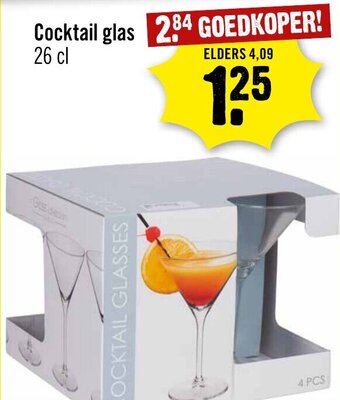 Dirck 3 Cocktail glas 26 cl aanbieding