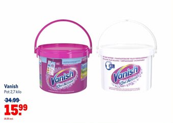 Makro Vanish Pot 2,7 kilo aanbieding