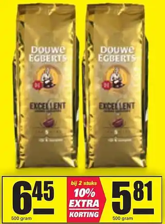 Nettorama Douwe egberts 500 gram aanbieding