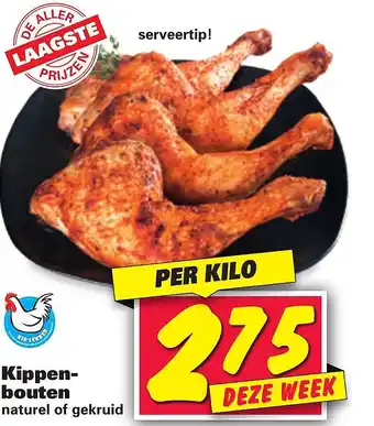 Nettorama Kippenbouten 1 kilo aanbieding