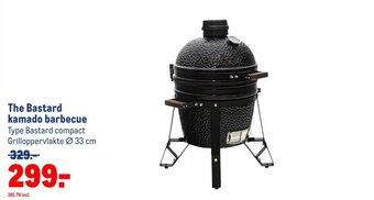 Makro The Bastard kamado barbecue aanbieding