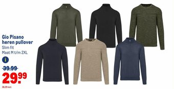 Makro Gio Pisano heren pullover aanbieding