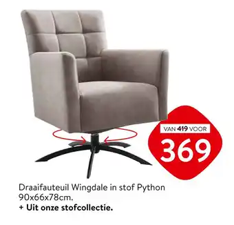 Profijt Meubel Draaifauteuil Wingdale- aanbieding