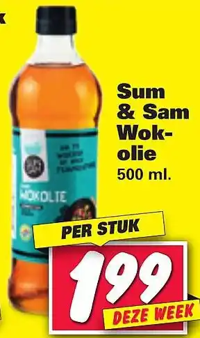 Nettorama Sum & Sam Wokolie 500 ml aanbieding