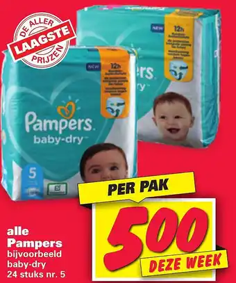 Nettorama Alle Pampers aanbieding